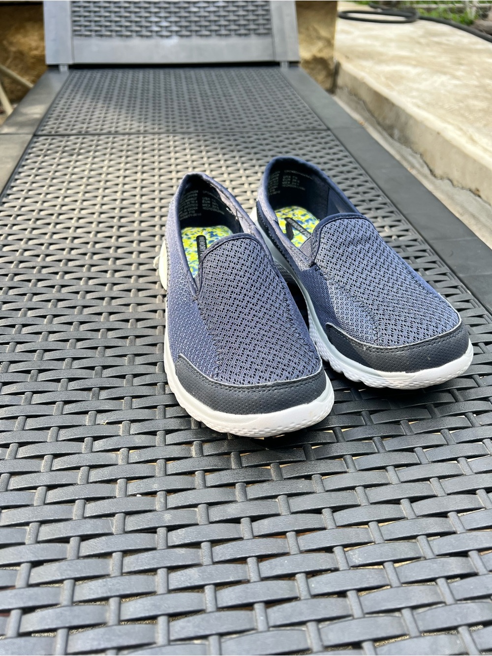 Danskin Navy Blue Slip-On Women's Sneakers